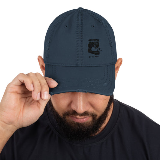 Distressed Dad Hat w/ASR Logo
