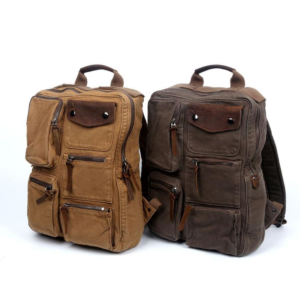 Ridge Valley Canvas Backpack
